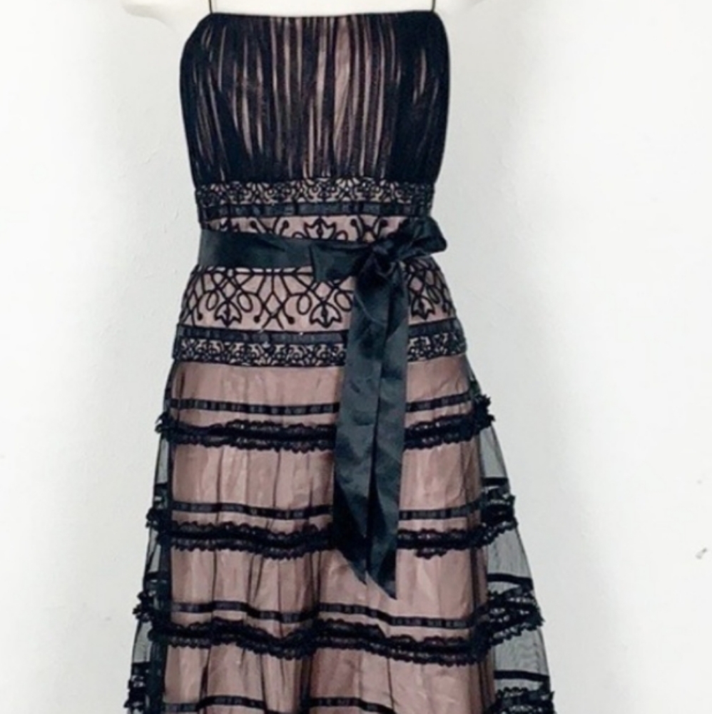 Oleg Cassini Black Dress